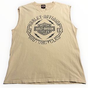 Harley Tan Cement City Sleeveless 🔥